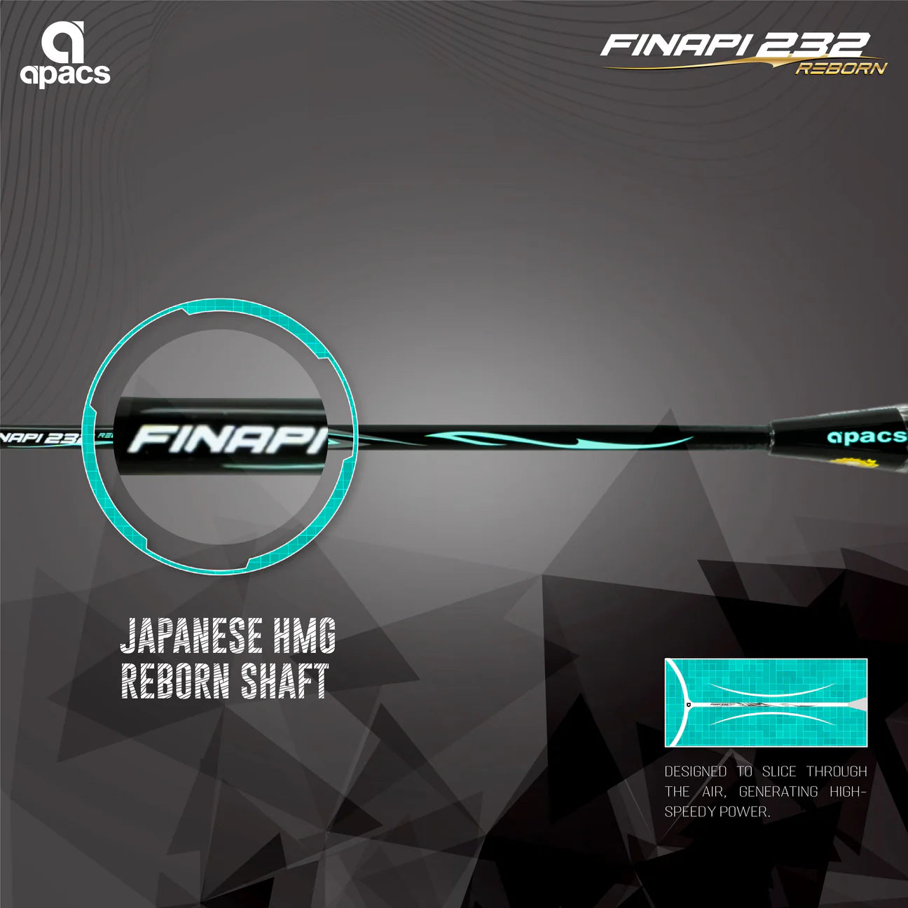 Apacs Finapi232 Reborn Badminton Racket